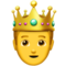 Prince emoji on Apple